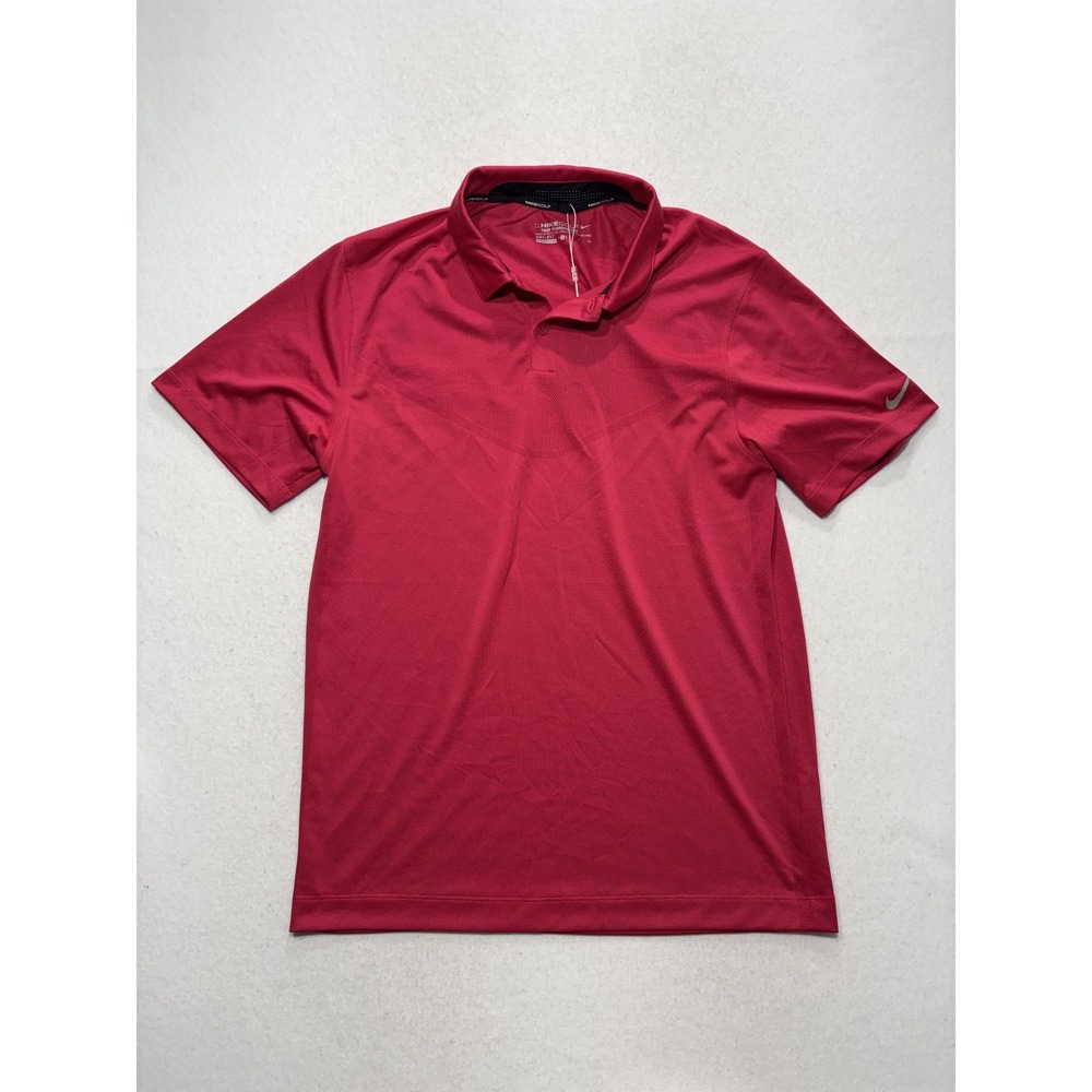 Nike‎ Golf Dri-FIT Polo Shirt Mens Small Pink Tour Performance 619832-691